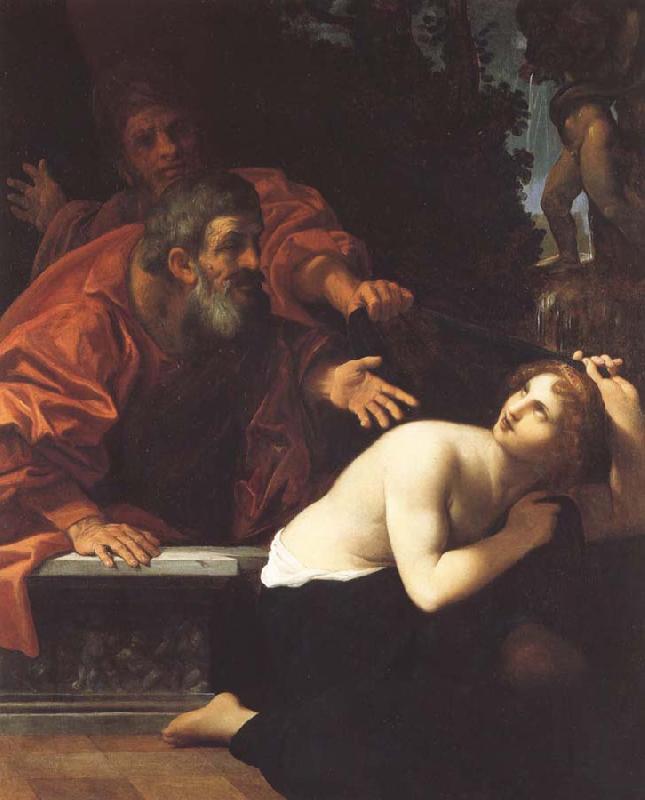 Ludovico Carracci Susannah and the Elders oil painting image